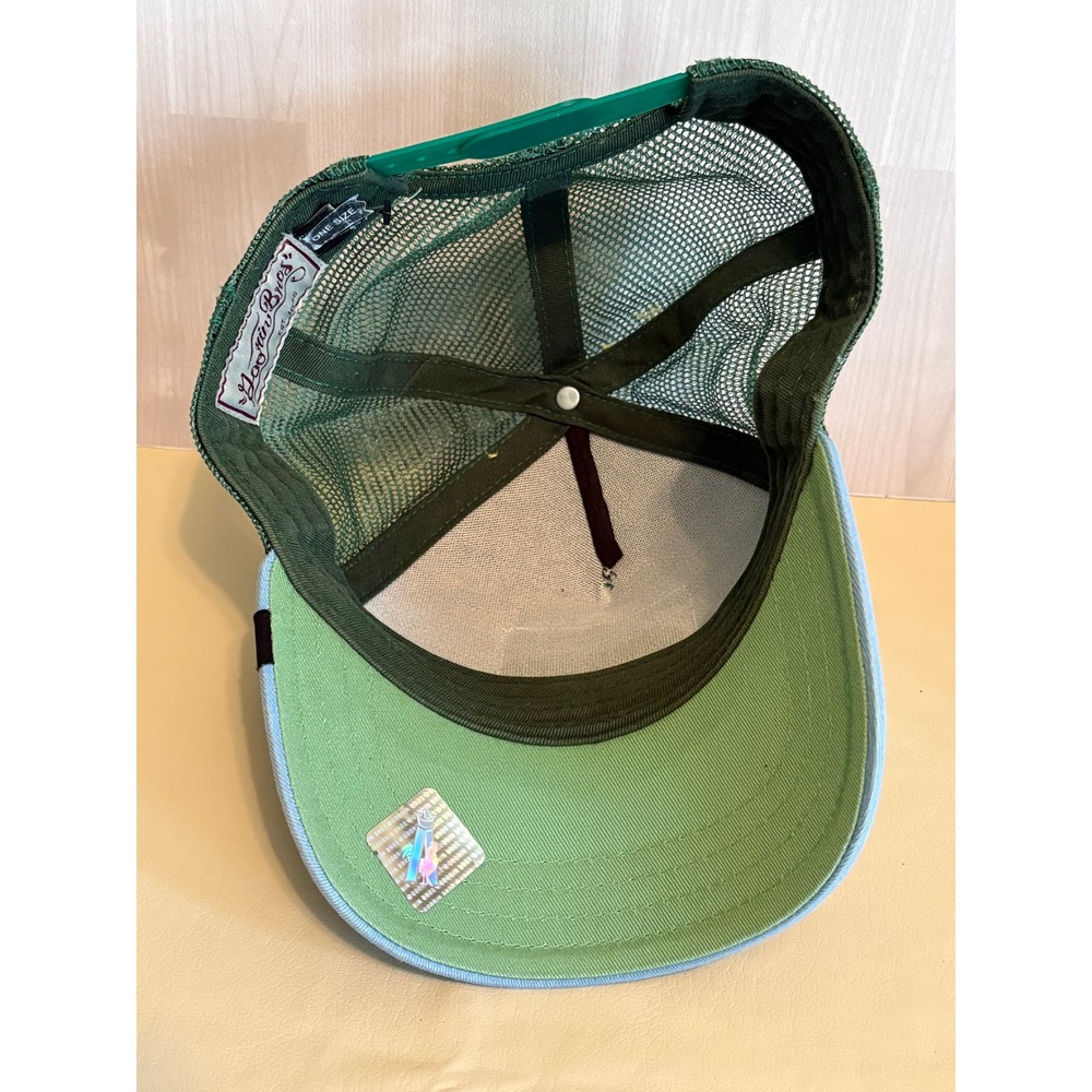 Goorin Bros Mens Trucker Hat Animal Farm Peacock One Size Blue Green Snapback - Picture 6 of 11